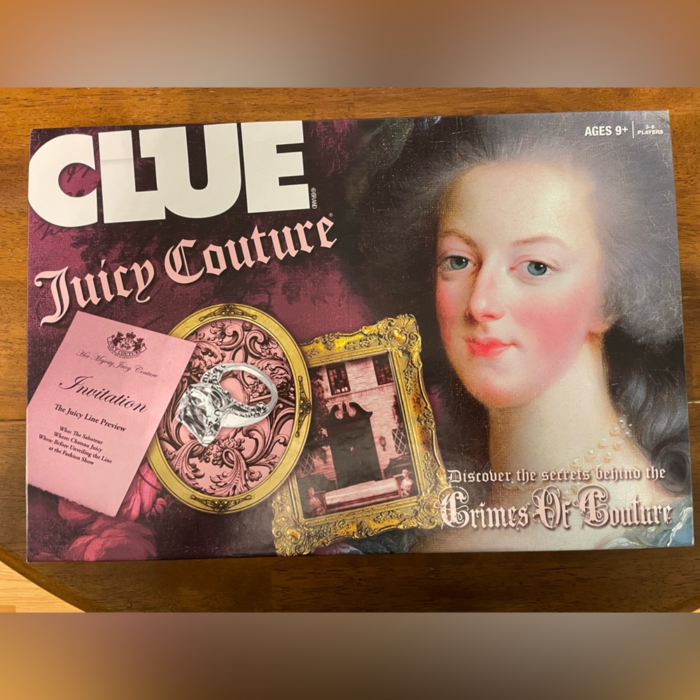 JUICY COUTURE CLUE GAME